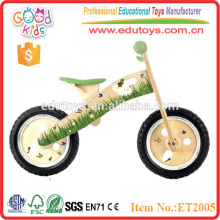 Bicicleta de equilíbrio inteligente de madeira para crianças